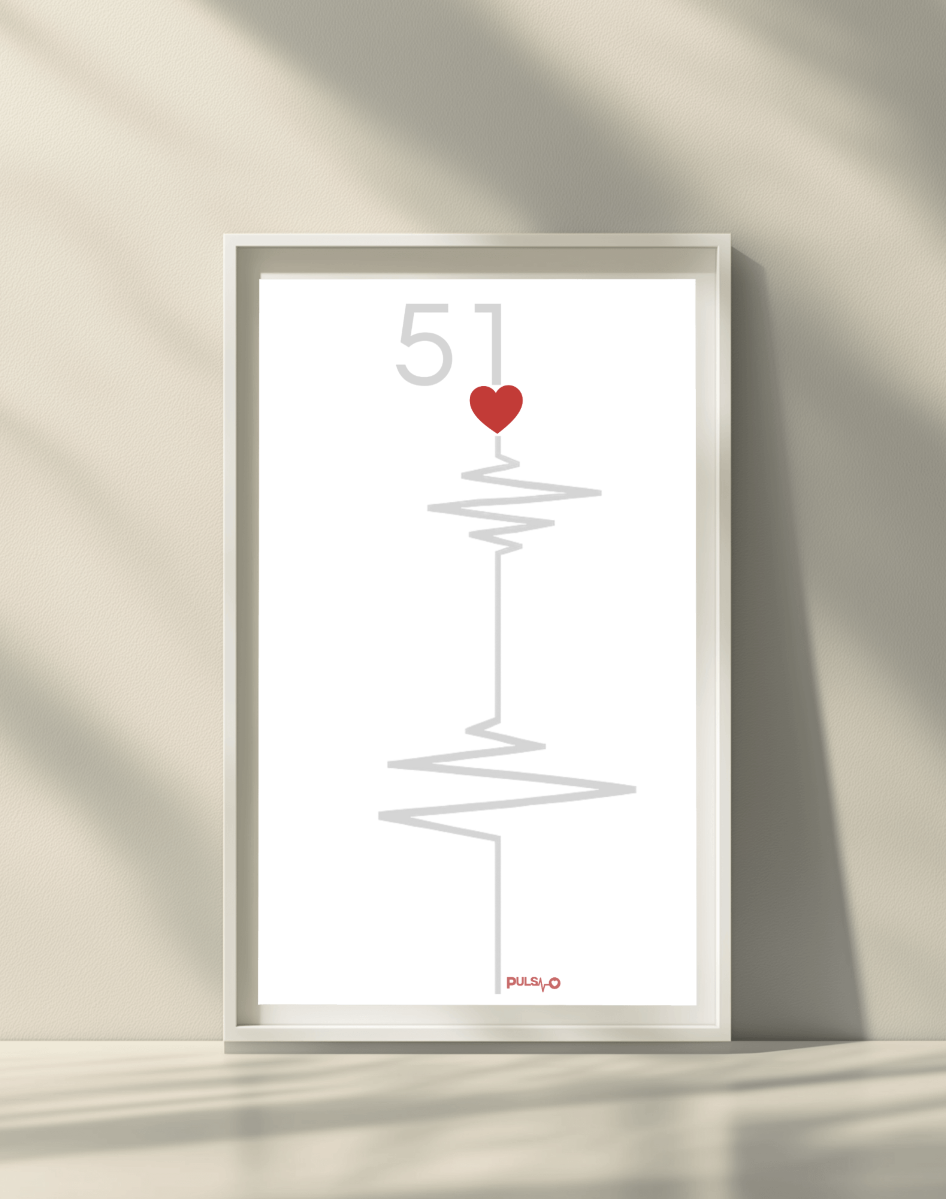 Canvas Artprint Pulse 51 - Edition 51 / Premium Leinwanddruck Pulso Studio