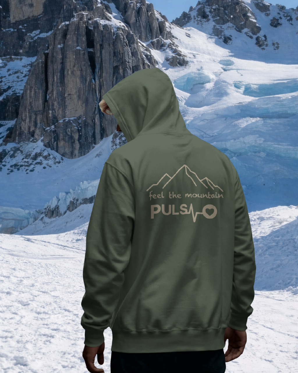 Pulso Hoodie „Pulso - Feel the Mountain“