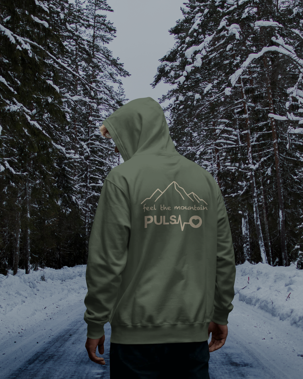 Pulso Hoodie „Pulso - Feel the Mountain“