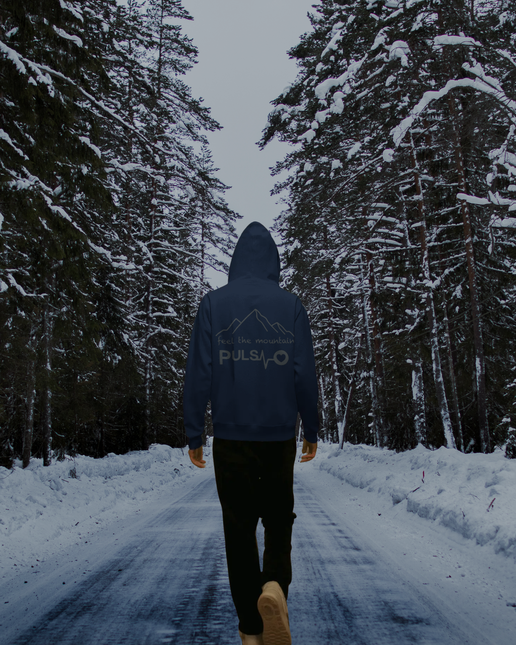 Pulso Hoodie "Pulso - Feel the mountain"