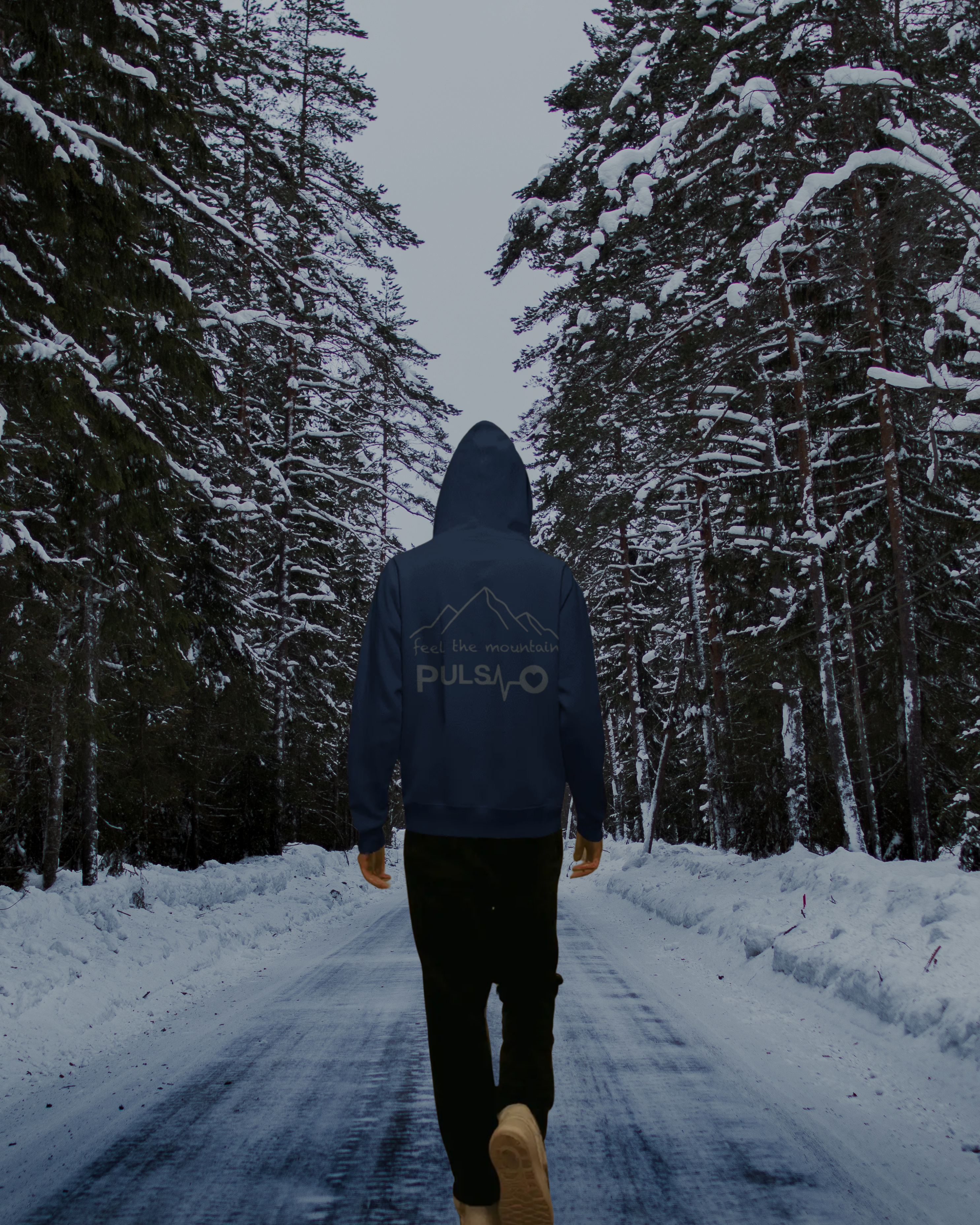 Pulso Hoodie "Pulso - Feel the mountain"