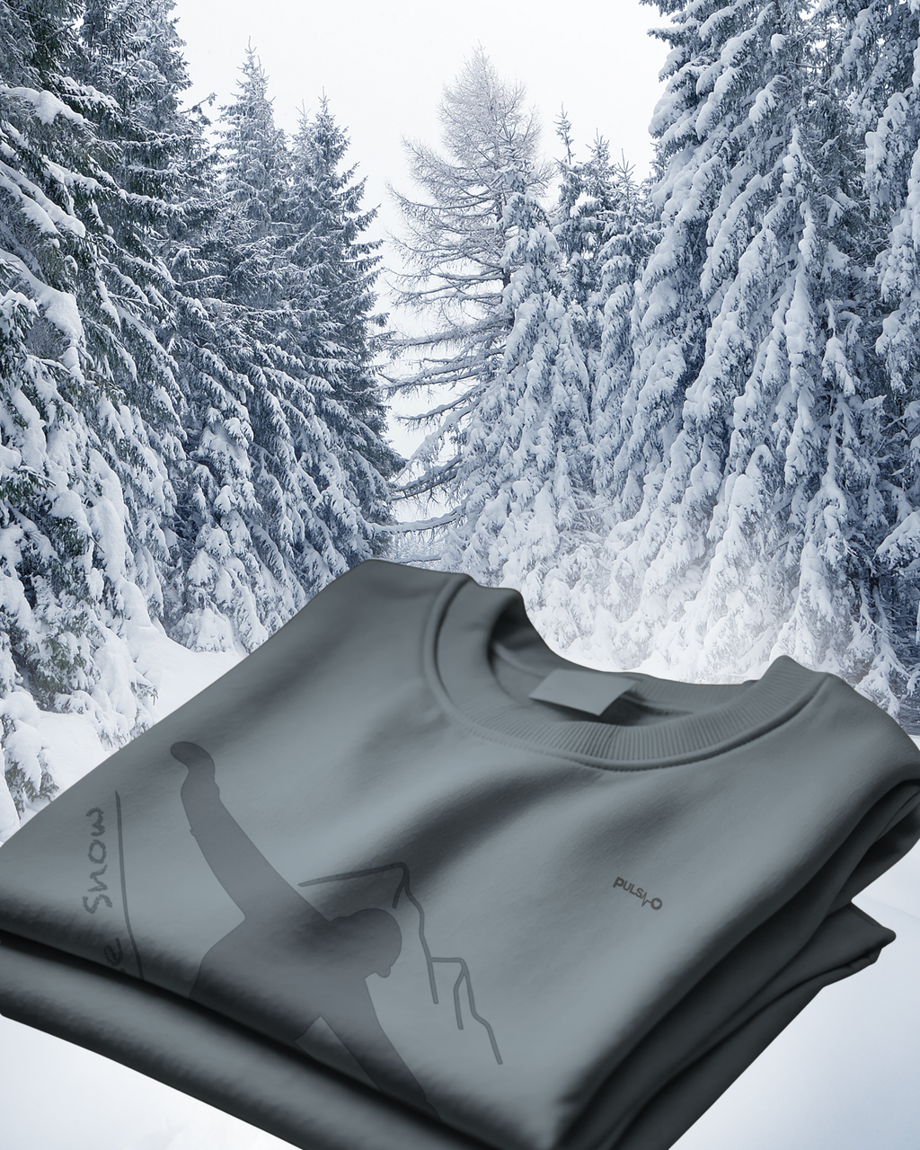 Pulso Sweatshirt „Snowboard - Feel the Snow“