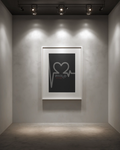 Canvas Artprint Pulso Heartline - Edition 51 / Premium Leinwand Pulso Studio