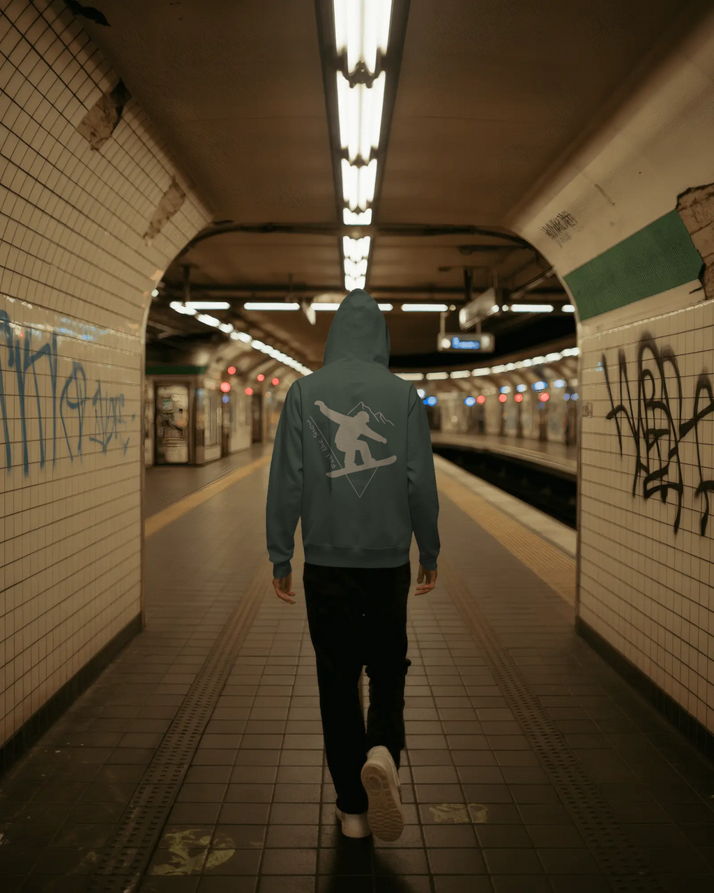 Pulso Hoodie „Snowboard - Feel the Snow“