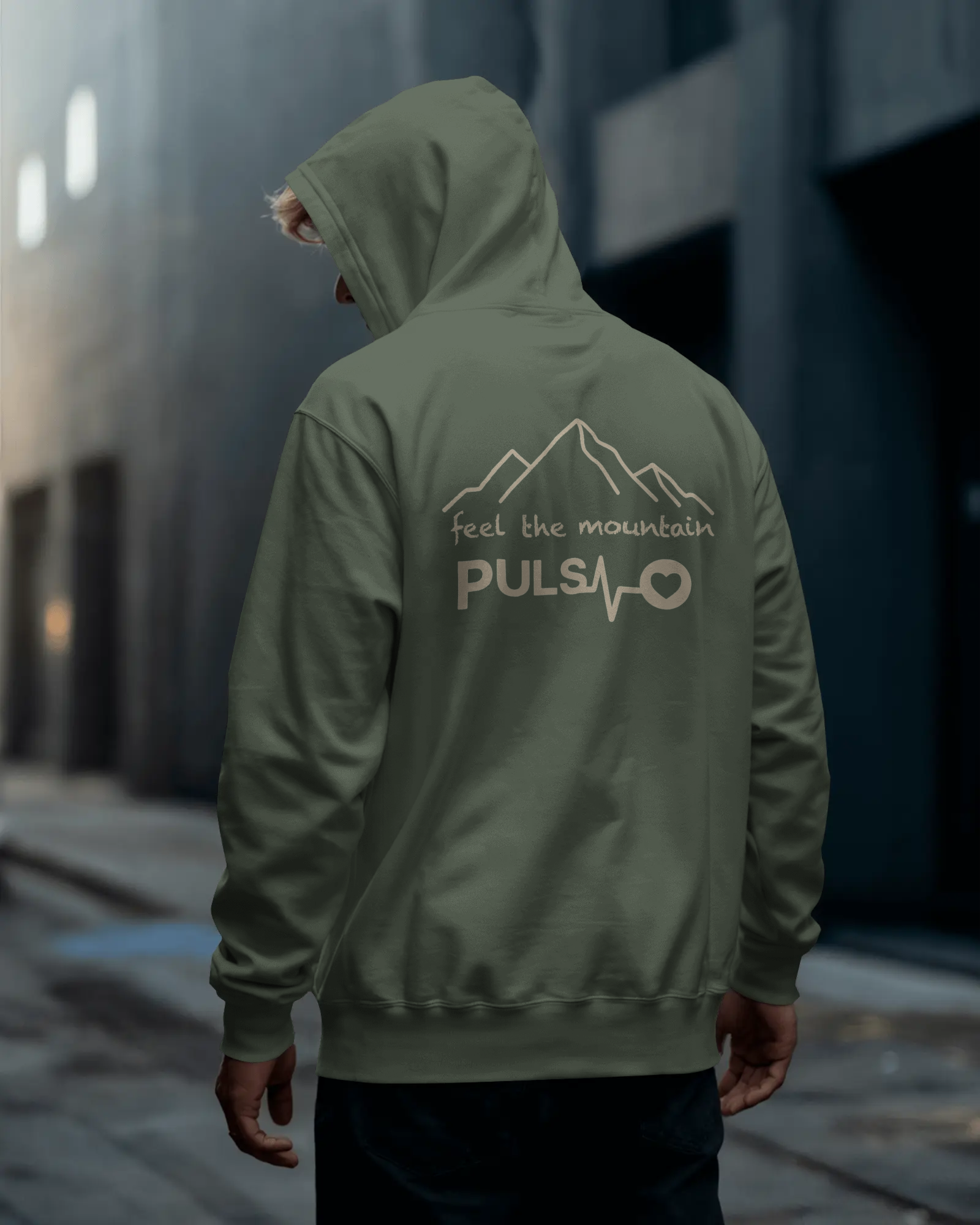 Pulso Hoodie „Pulso - Feel the Mountain“
