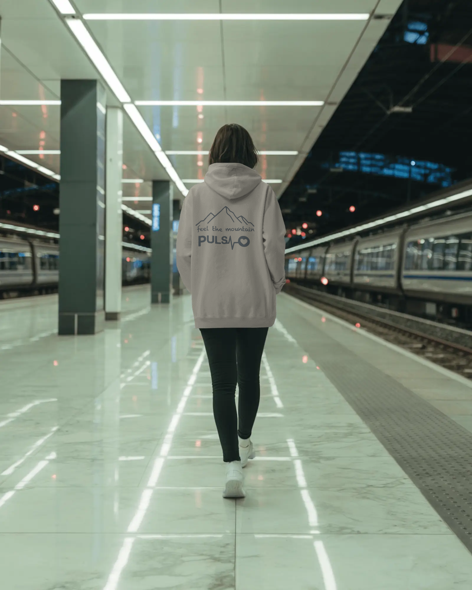 Pulso Hoodie "Pulso - Feel the mountain" Women