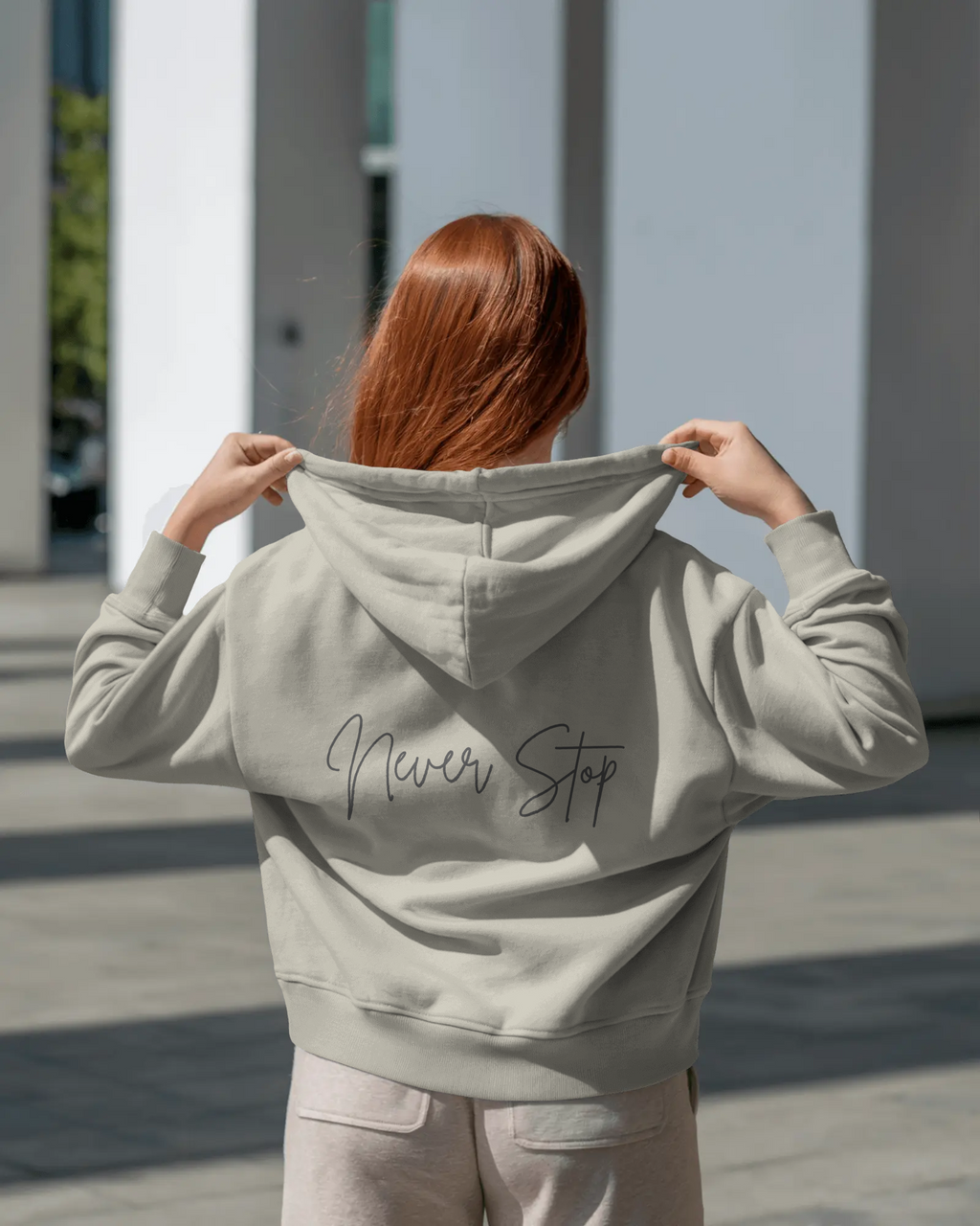 Pulso Hoodie Never Stop Women