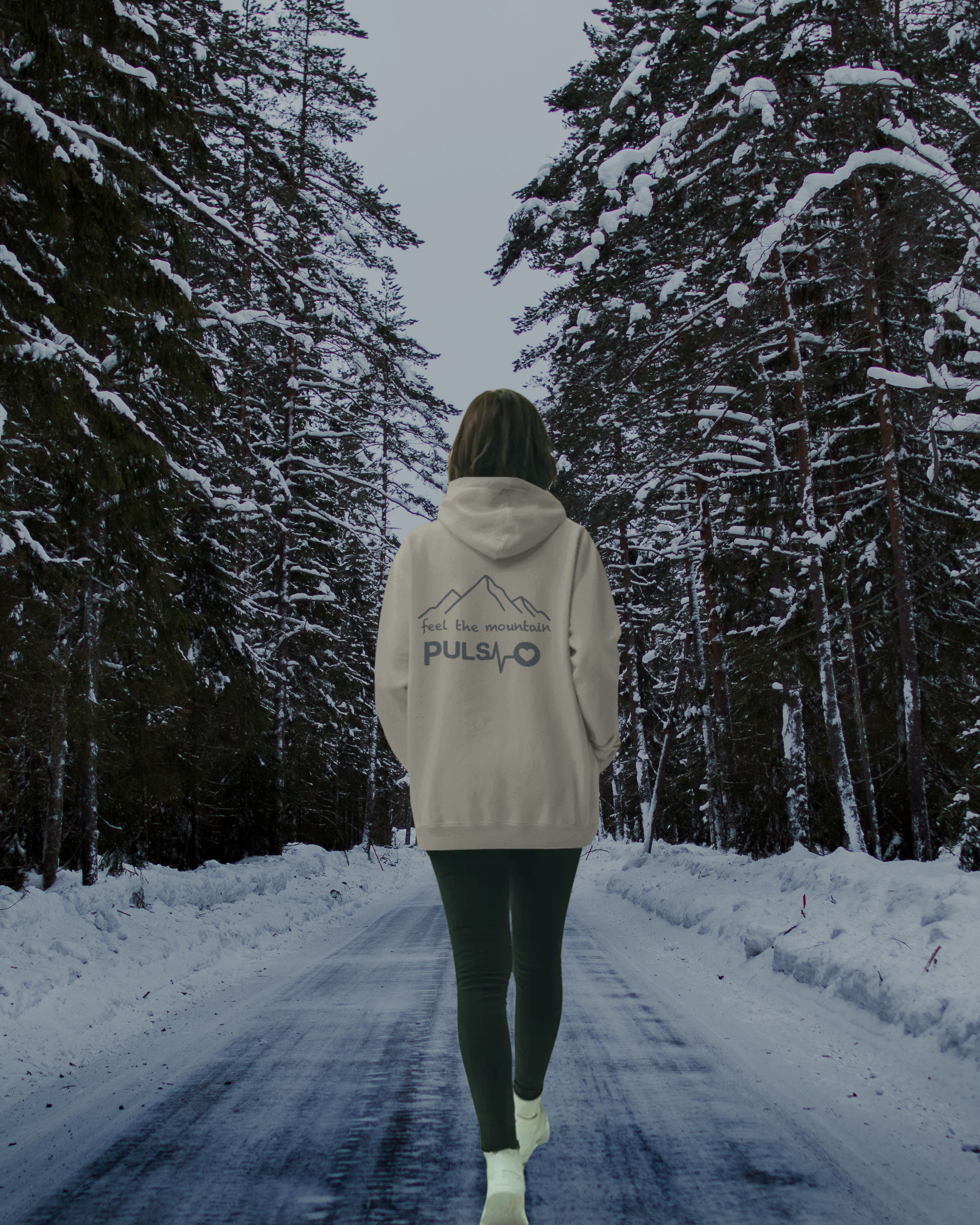 Pulso Hoodie "Pulso - Feel the mountain" Women
