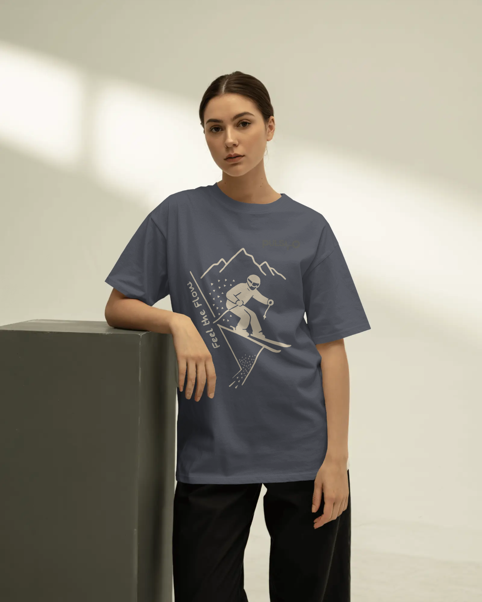 Pulso T-Shirt „Ski - Feel the Flow“